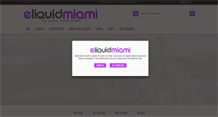 Desktop Screenshot of eliquidmiami.com